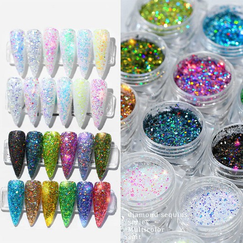 Colori misti nail glitter - colori,