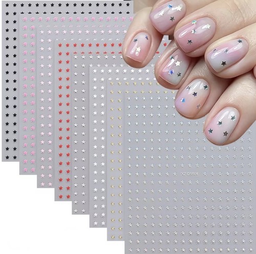 Adesivi nail art mini - mini, stella