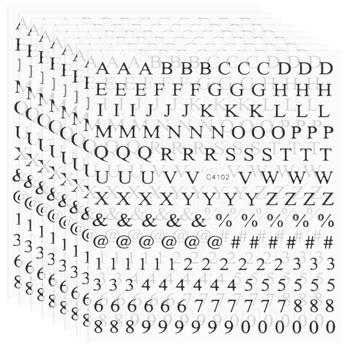 Adesivi per unghie lettere - adesivi,