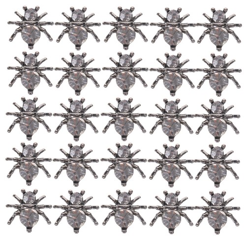 Charms unghie ragno nero lega - unghie,