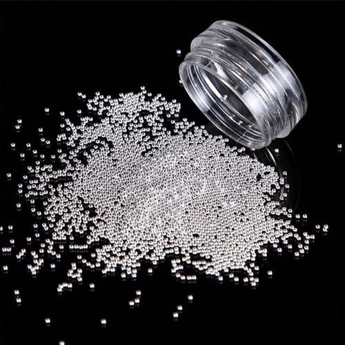 Perline nail art argento - perline,