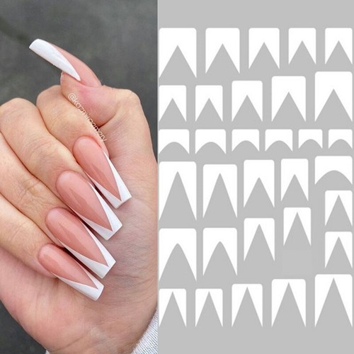 Adesivo nail art punta - adesivo,