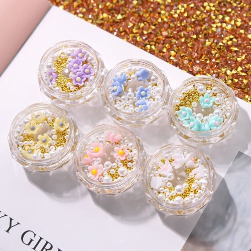 Nail art perline - art, oro
