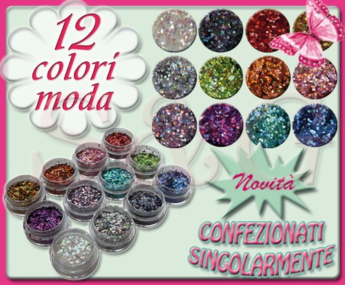 Barattoli glitter big x - barattoli,