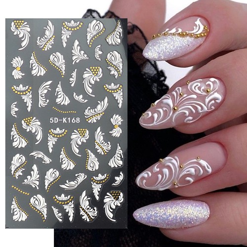 Adesivi nail art - nail, 5d